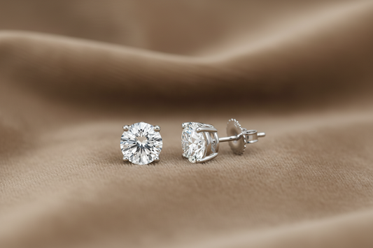 Lab Grown Diamond Studs EARR10317 ~ 3.16 carats