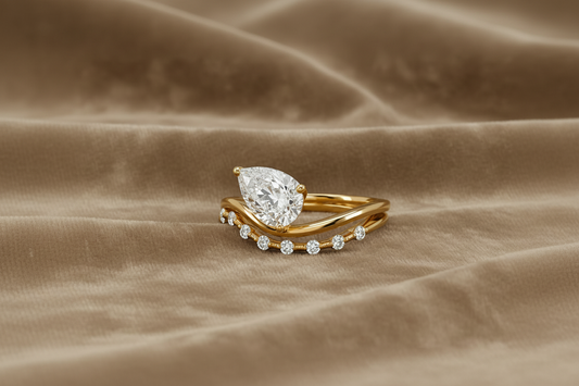 Lab Grown Diamond Ring RINGS1113~ 2.01 carats 18K Yellow Gold