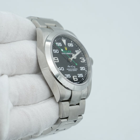 Rolex Air King 126900 40mm Black Dial