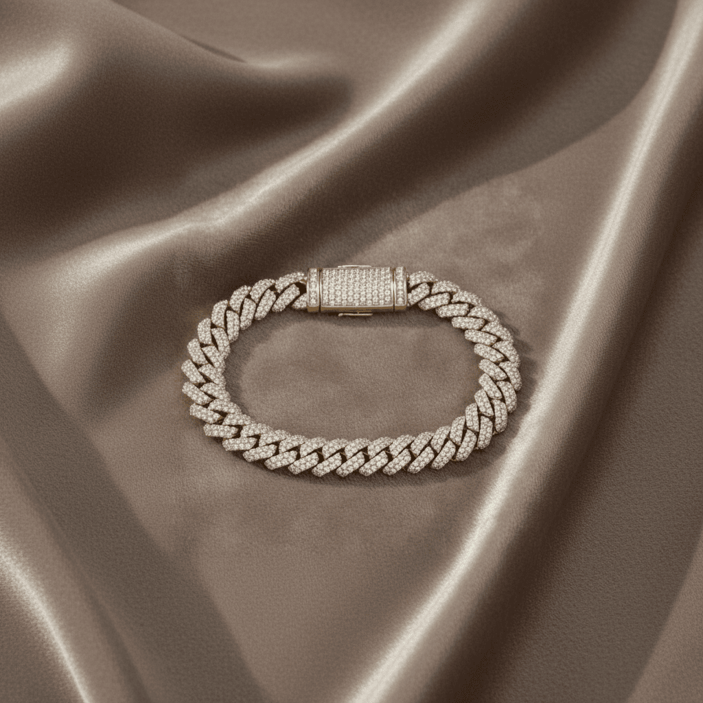 Diamond Cuban Link Bracelet BRAC10189~ 4.25 carats 14K Yellow Gold