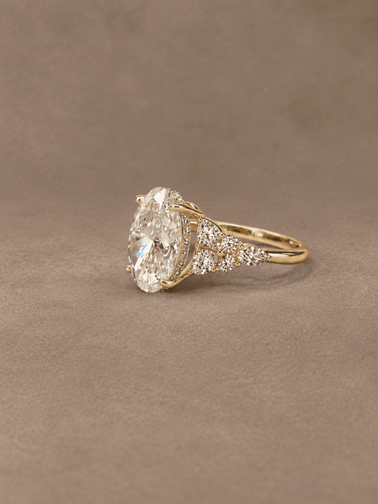 3.02 carats Lab Grown Diamond ENG10045~ Estelle