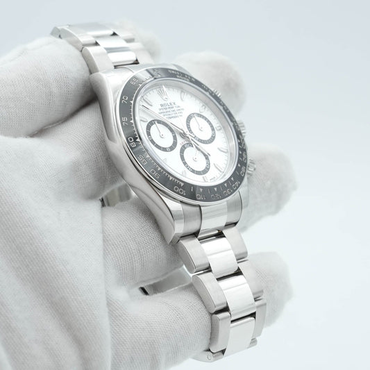 Rolex Cosmograph Daytona 126500LN Panda White Dial