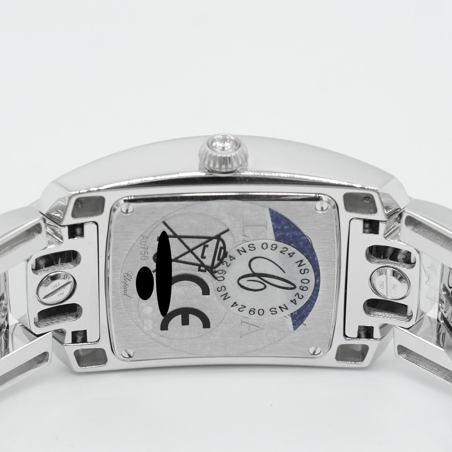 Chopard La Strada 419398-1001 18k White Gold 26mm