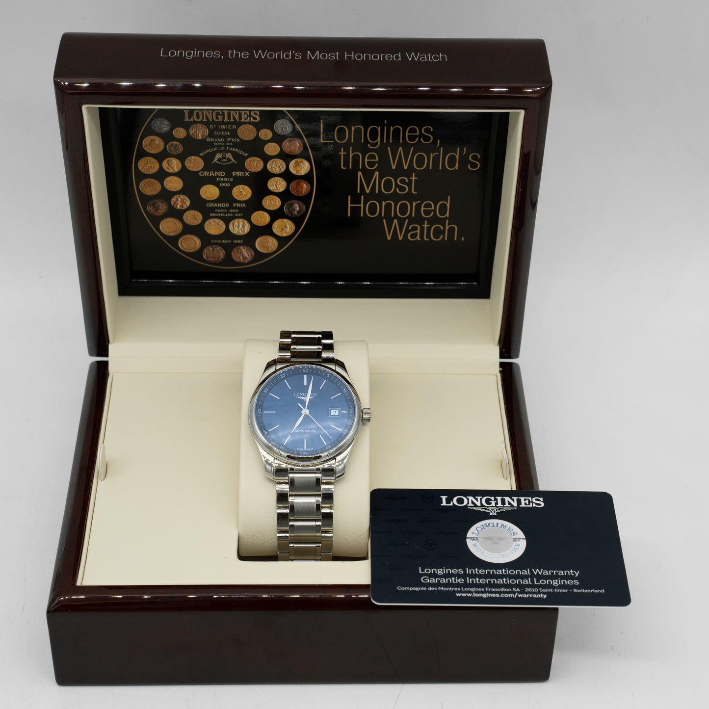 Longines Master Collection Sunray Blue Dial L2.793.4.92.6 40mm