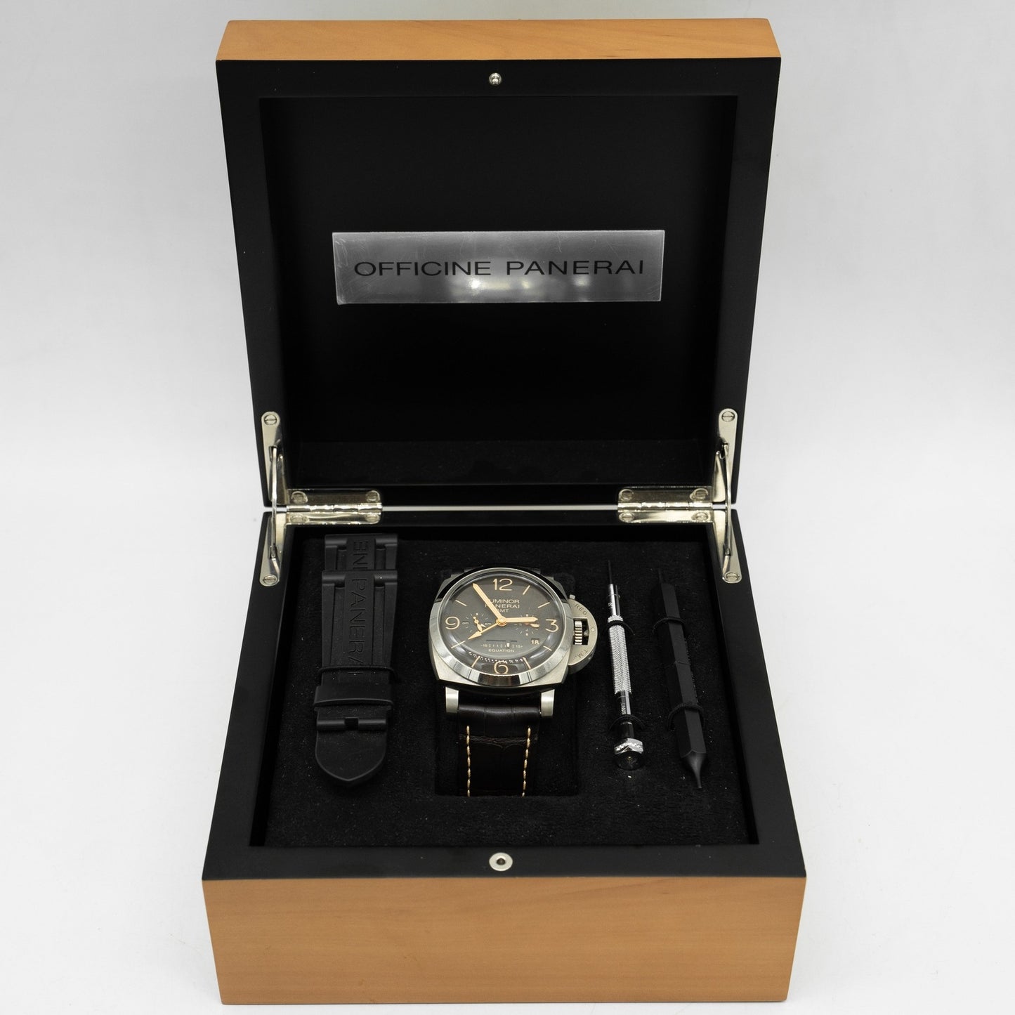 Panerai 8 Days Gmt Equation Of Time Luminor 1950 PAM00656 47mm