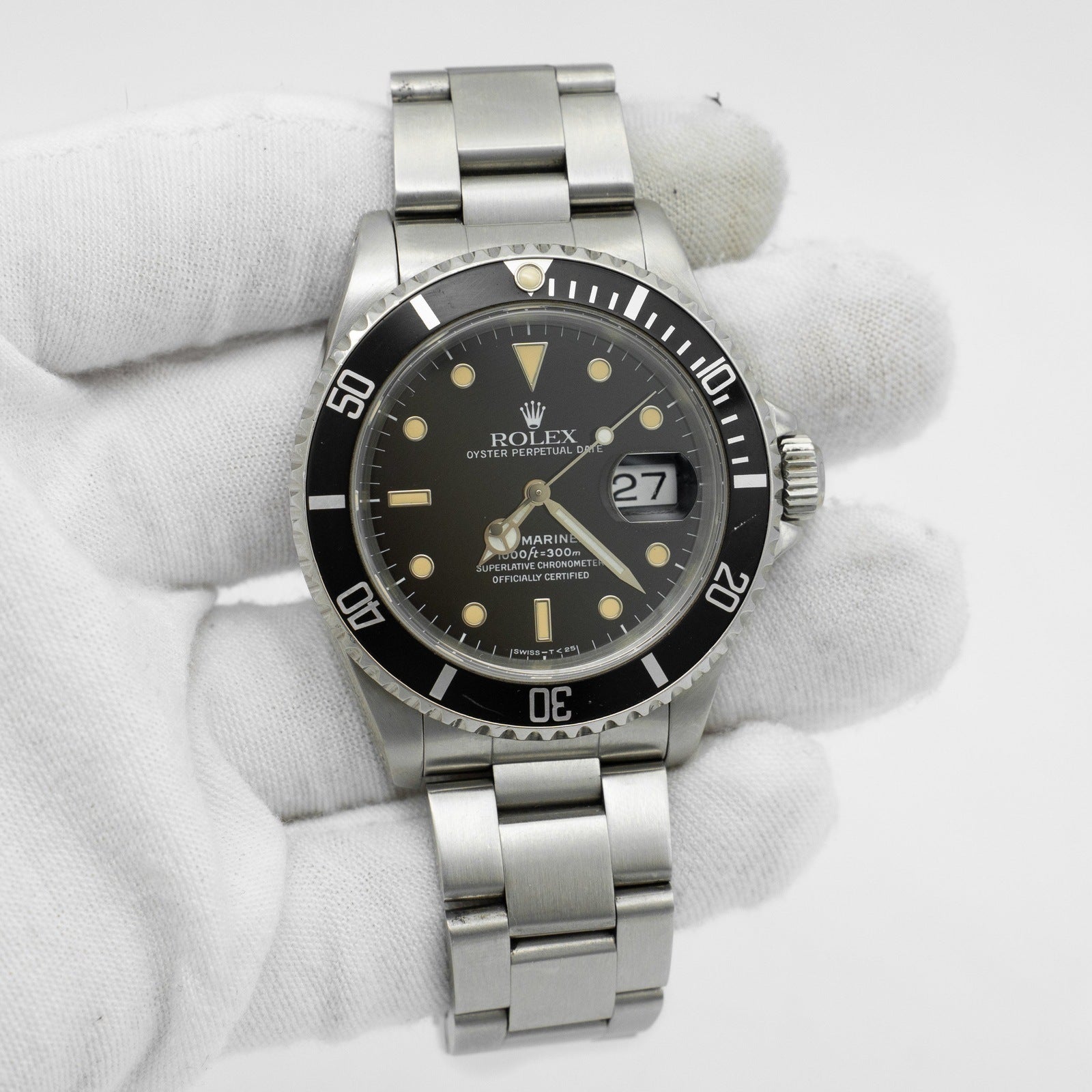 Rolex Submariner 40mm Stainless Steel Watch 16610