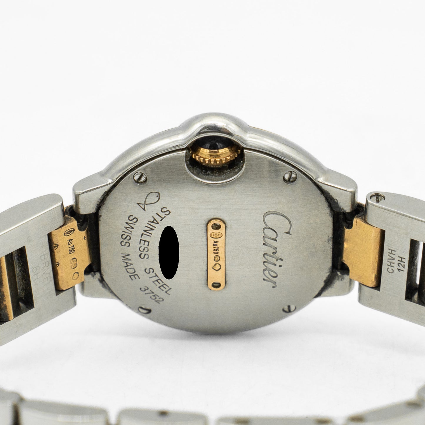 Cartier Ballon Bleu Combination W3BB0005 Silver Dial Rose Gold