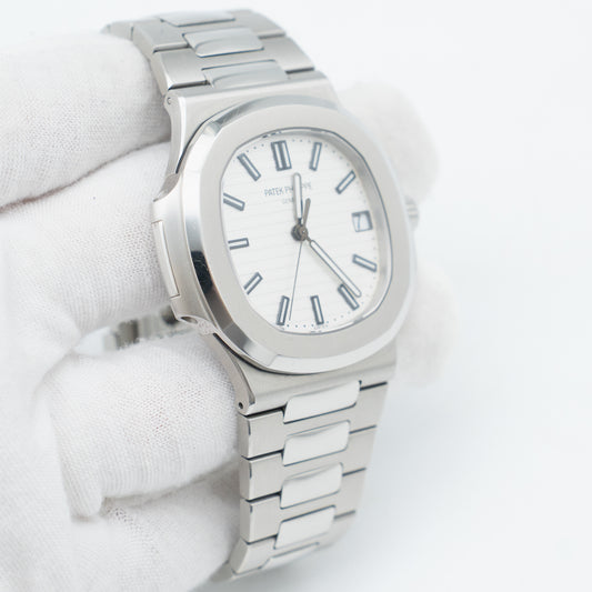 Patek Philippe Nautilus 5711/1A-011 White Dial 2012 Box & Papers