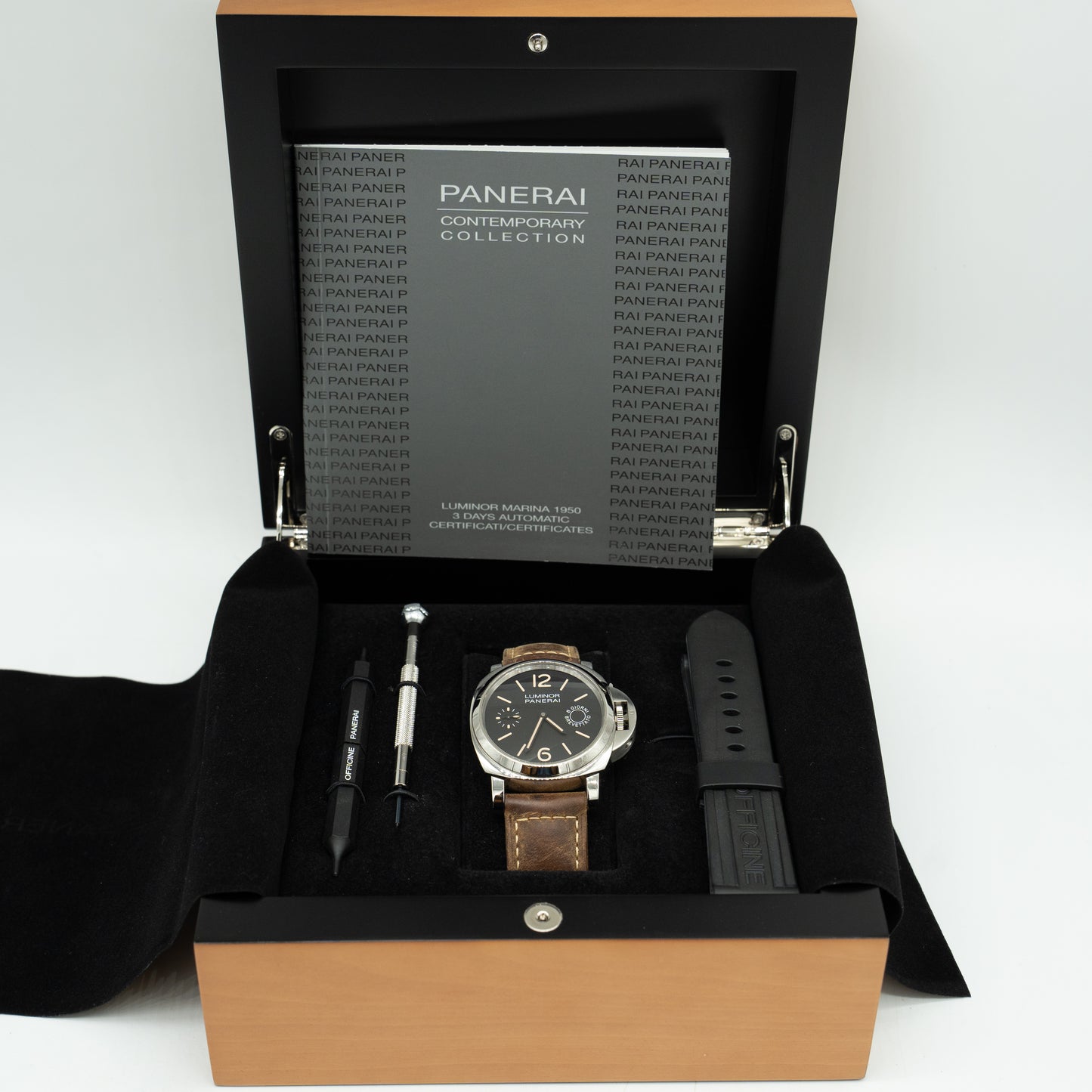 PANERAI Luminor Marina 3Days PAM00359 Black Dial 44mm