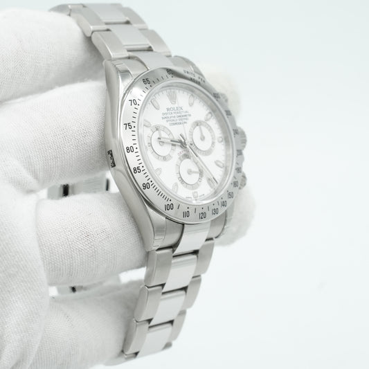 Rolex Daytona Cosmograph 116520 40mm White dial stainless steel
