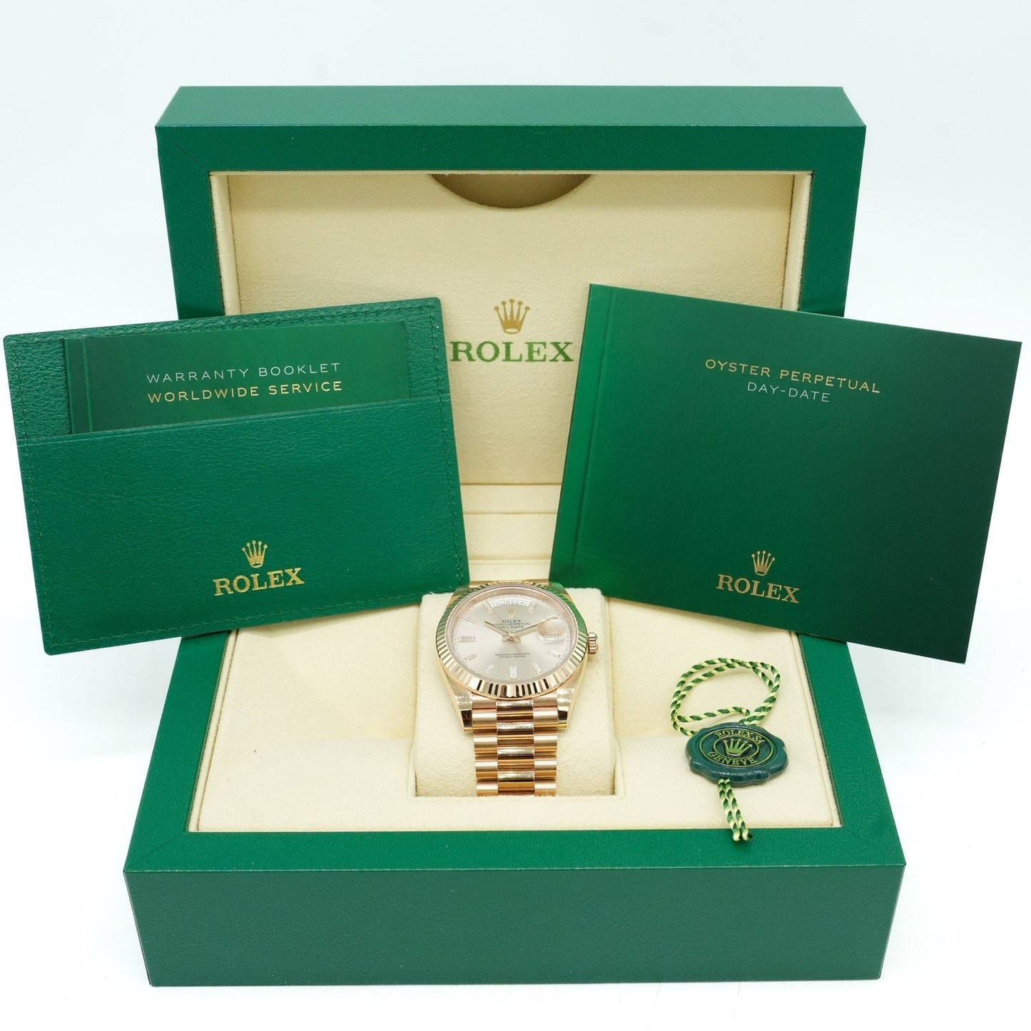 Rolex Day Date 40mm Sundust Dial 228235