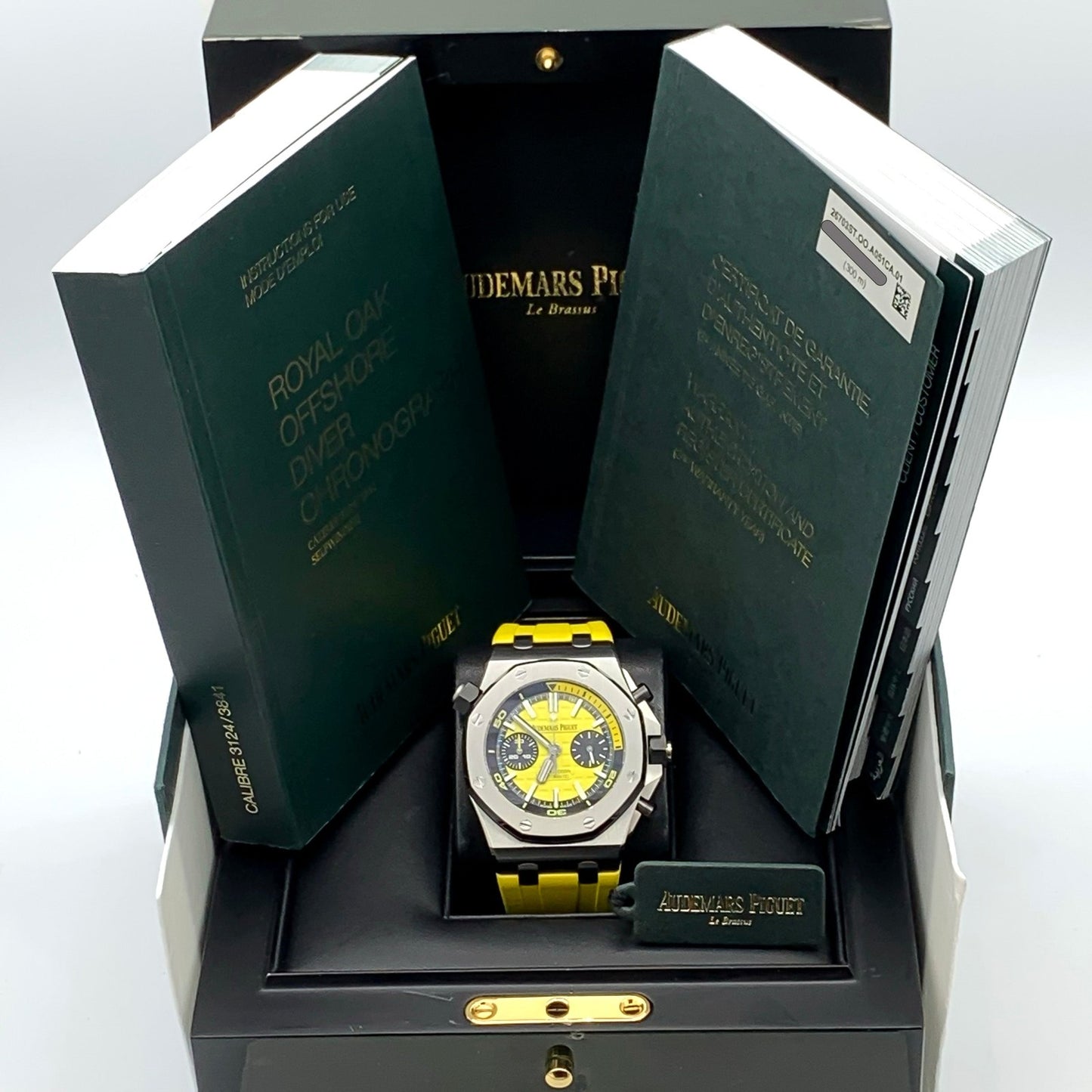 Audemars Piguet 26703ST.OO.A051CA.01 Royal Oak Offshore Diver 42mm Yellow Dial