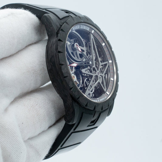Roger Dubuis Carbon Excalibur 42mm DBEX0508 Skeleton Dial