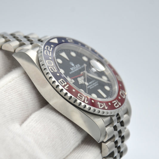 Rolex GMT-Master II 40mm PEPSI Red Blue Jubilee 126710BLRO
