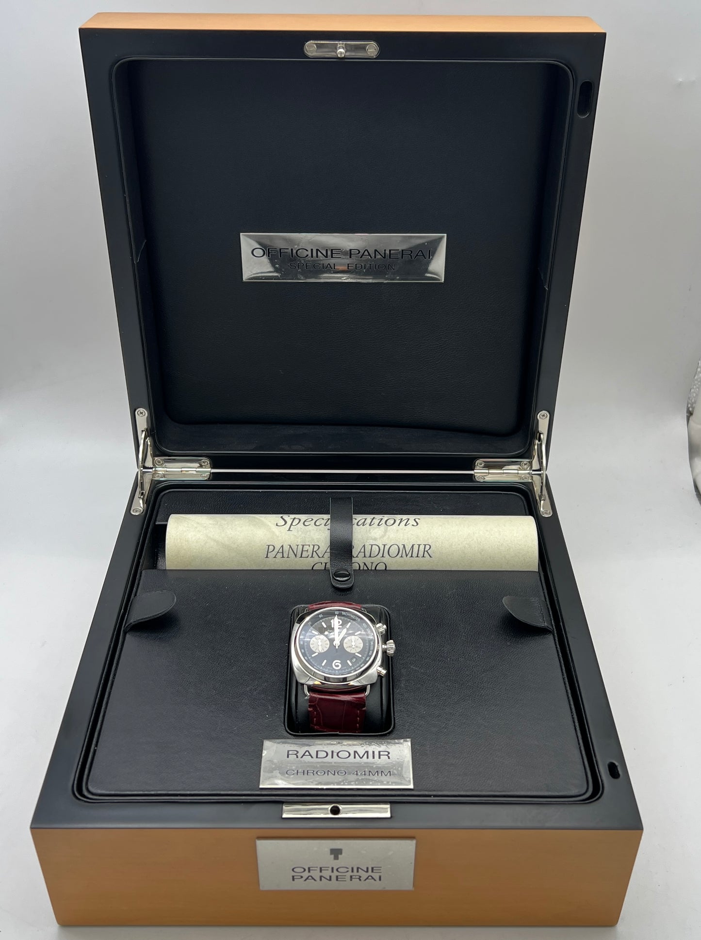 Panerai Radiomir Chrono Limited Series PAM00163 Black Dial 44mm