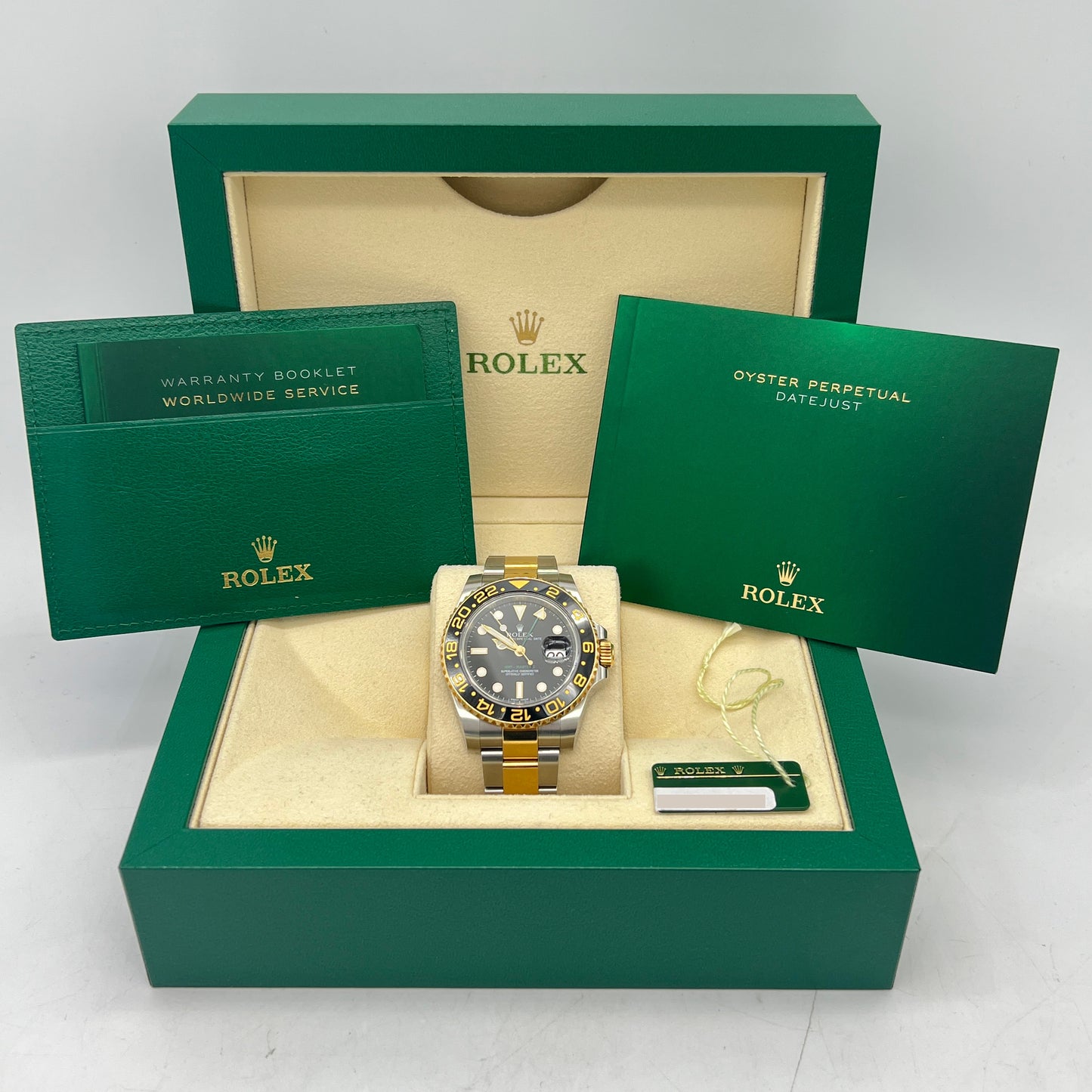 Rolex GMT-Master II Ceramic 116713LN BLACK Two-Tone 18K Gold 40mm