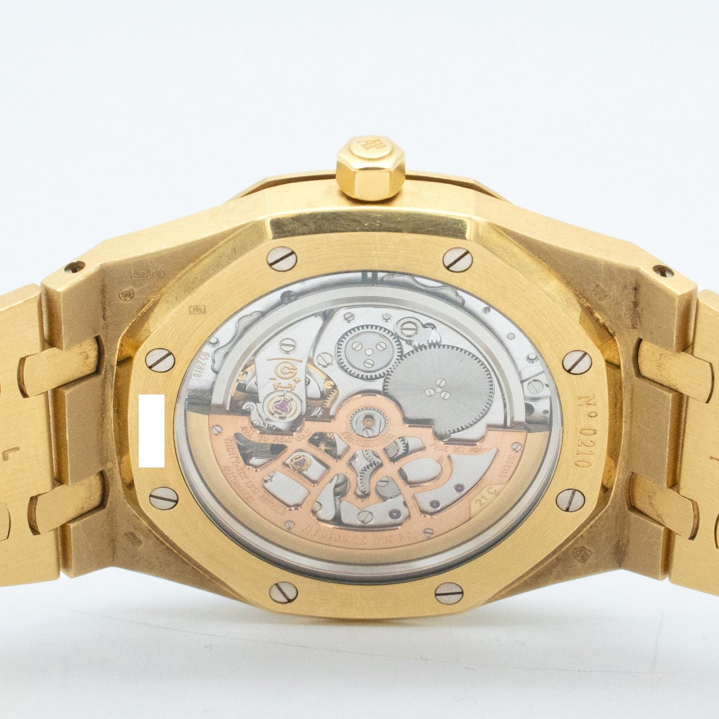 Audemars Piguet Royal Oak 15202BA.OO.0944BA.01 18K Yellow gold White Dial