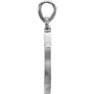 Diamond Engravable Pendant