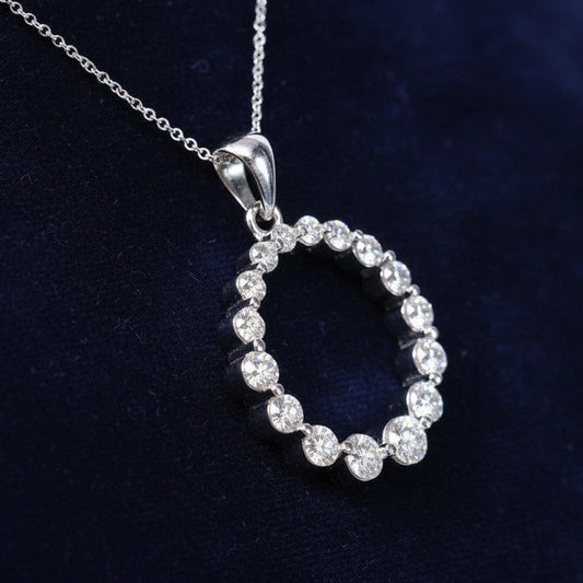 "PEND01038" Diamond Circle Of Life