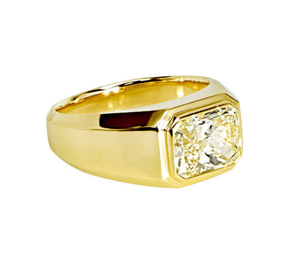 Yellow diamond men Clearance