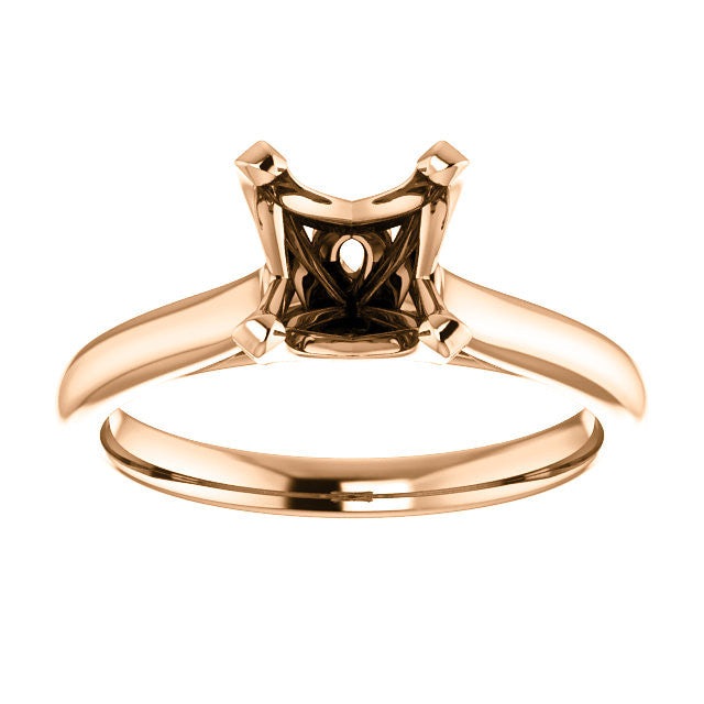 Square Engagement Ring Mounting
