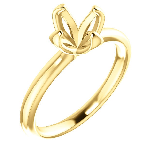 Solitaire Engagement Ring Mounting