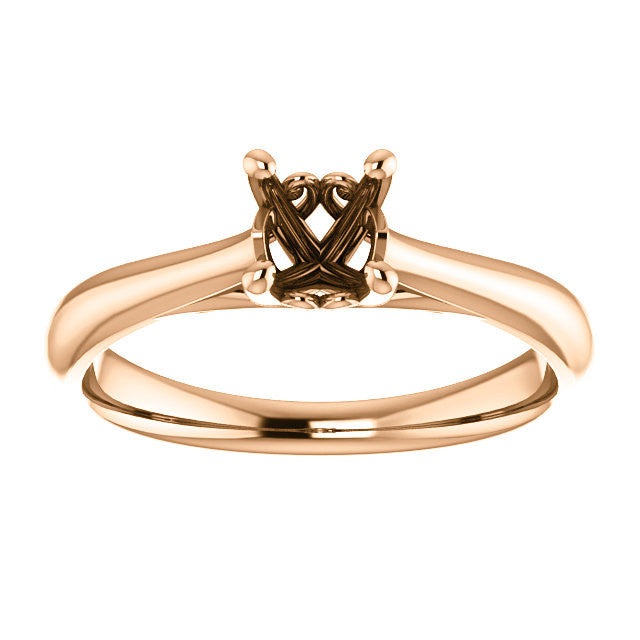 Solitaire Engagement Ring Mounting