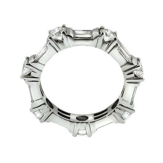 "ETNBD01342" 2.46 Carat Diamond Eternity Band in 14K White Gold 2.46 ct. tw.