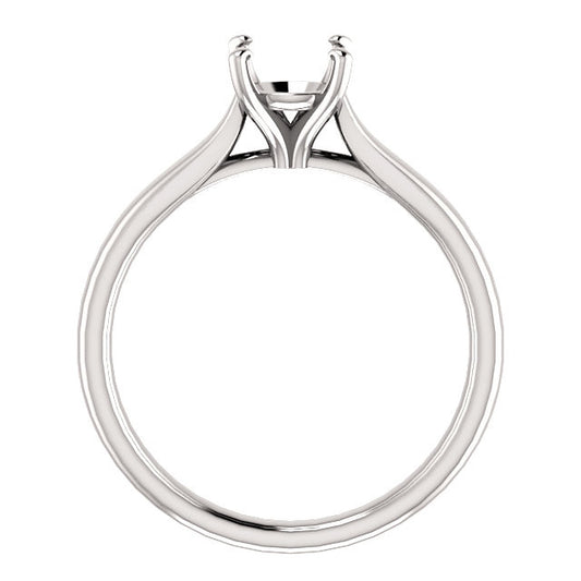 Four Prong Engagement Ring Mounting