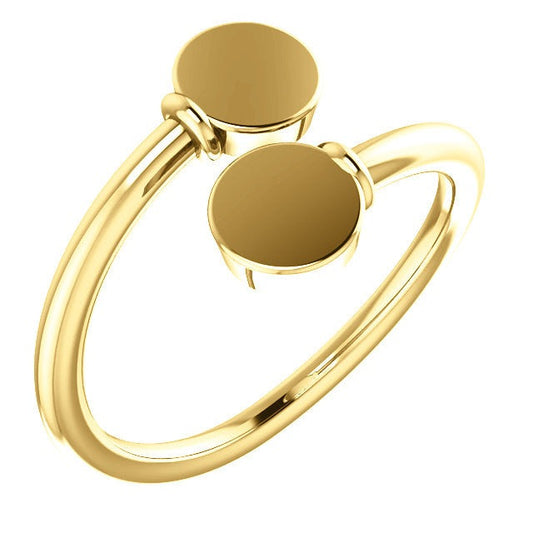 Engravable Bypass Ring