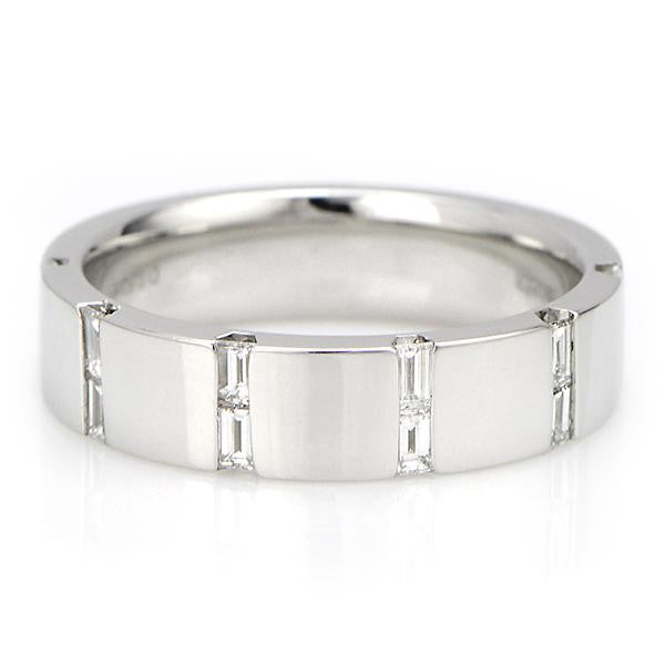 "LADRG01496" Diamond Wedding Band In Platinum