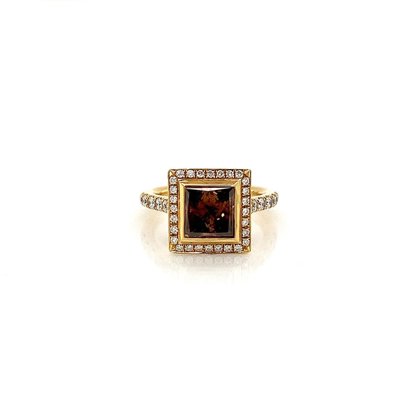 2.59Carat Brown Diamond Ladies Ring