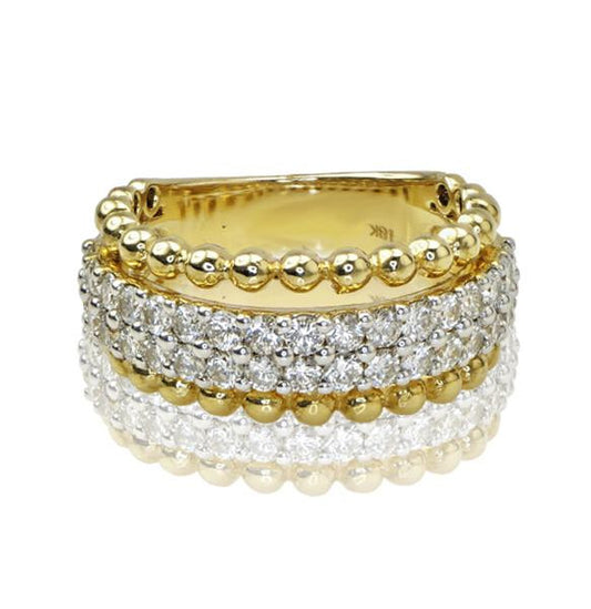 "LADRG01649" 1.20 Carat Ladies Diamond Ring Yellow Gold