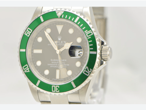 Rolex Submariner 50th Anniversary Ed Green Bezel and Black – SEA Wave  Diamonds