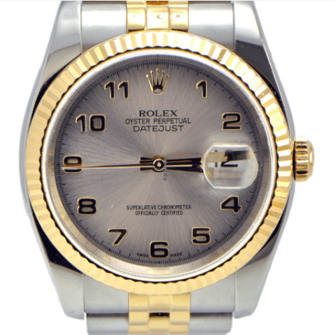 Gold fluted bezel online