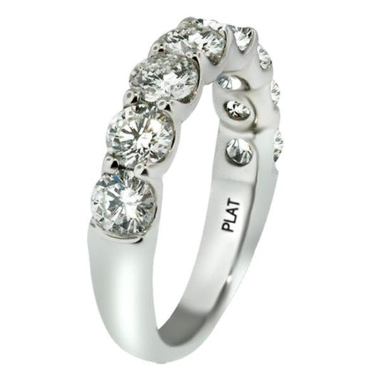 "DBAND01467" Eight Stone Diamond Anniversary Ring 1.96cts