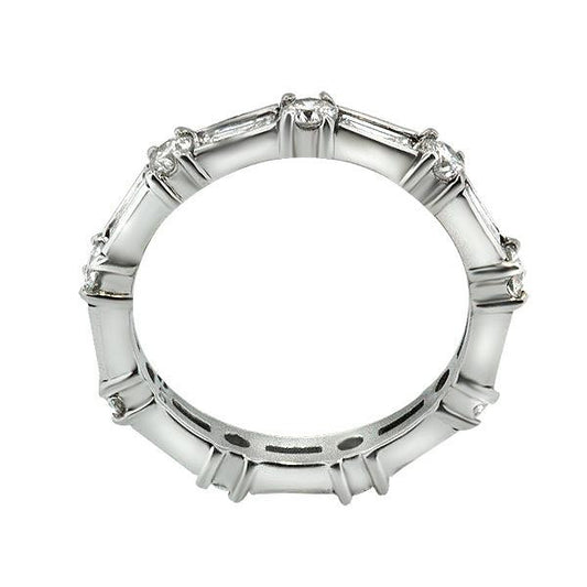 "ETNBD01344" Diamond Eternity Band in 14K White Gold 1.52 ct. tw.