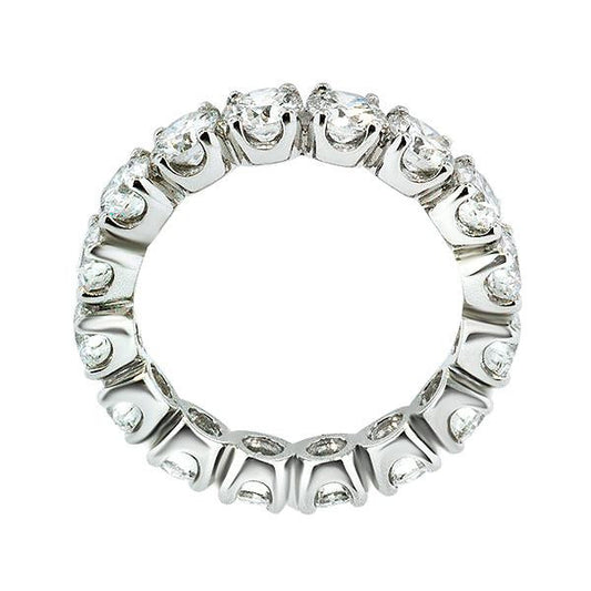 "ETNBD01638" 4.22 Carat Diamond Eternity Band in Platinum 4.22 ct. tw. ETNBD01638
