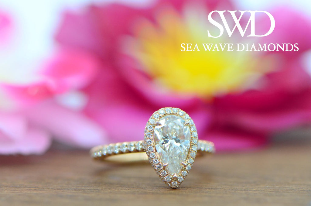 Pearfection! - Pear Shaped Diamond Engagement Rings!