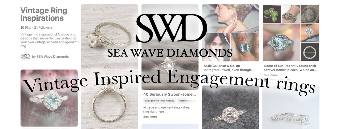 Our Favorite Trends: Vintage Style Engagement Rings