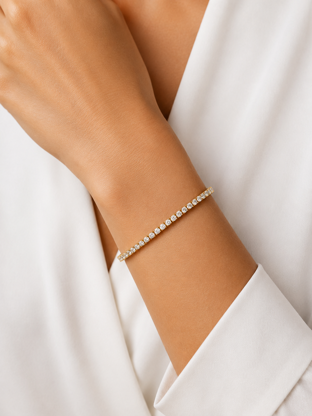 Lab Grown Diamond BRAC10237~4.70 carat Tennis Bracelet
