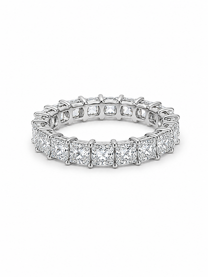 Lab Grown Diamond 9174948~ Princess Cut Eternity Band