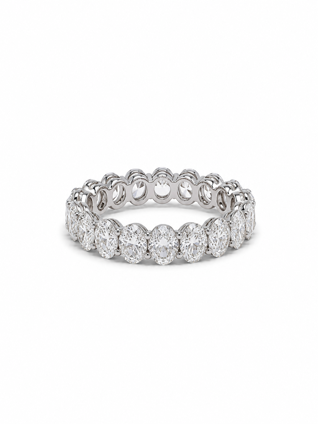 Lab Grown Diamond ETNBD1093~ Oval cut eternity band