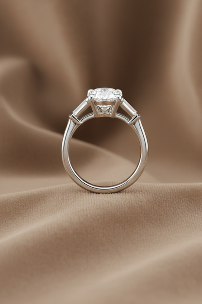 3.07 carats Lab Grown Diamond ENGR10036~ Mary