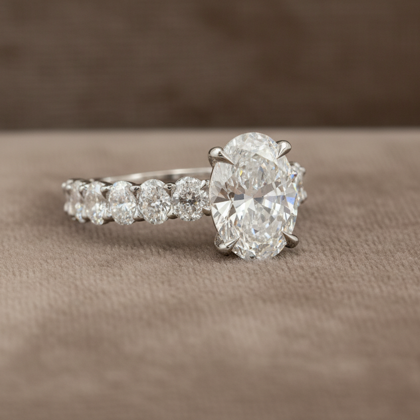 Lab Grown Diamond 1041~ Leanna Copy