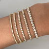 Earth Diamond Tennis Bracelet set in 14K Yellow Gold