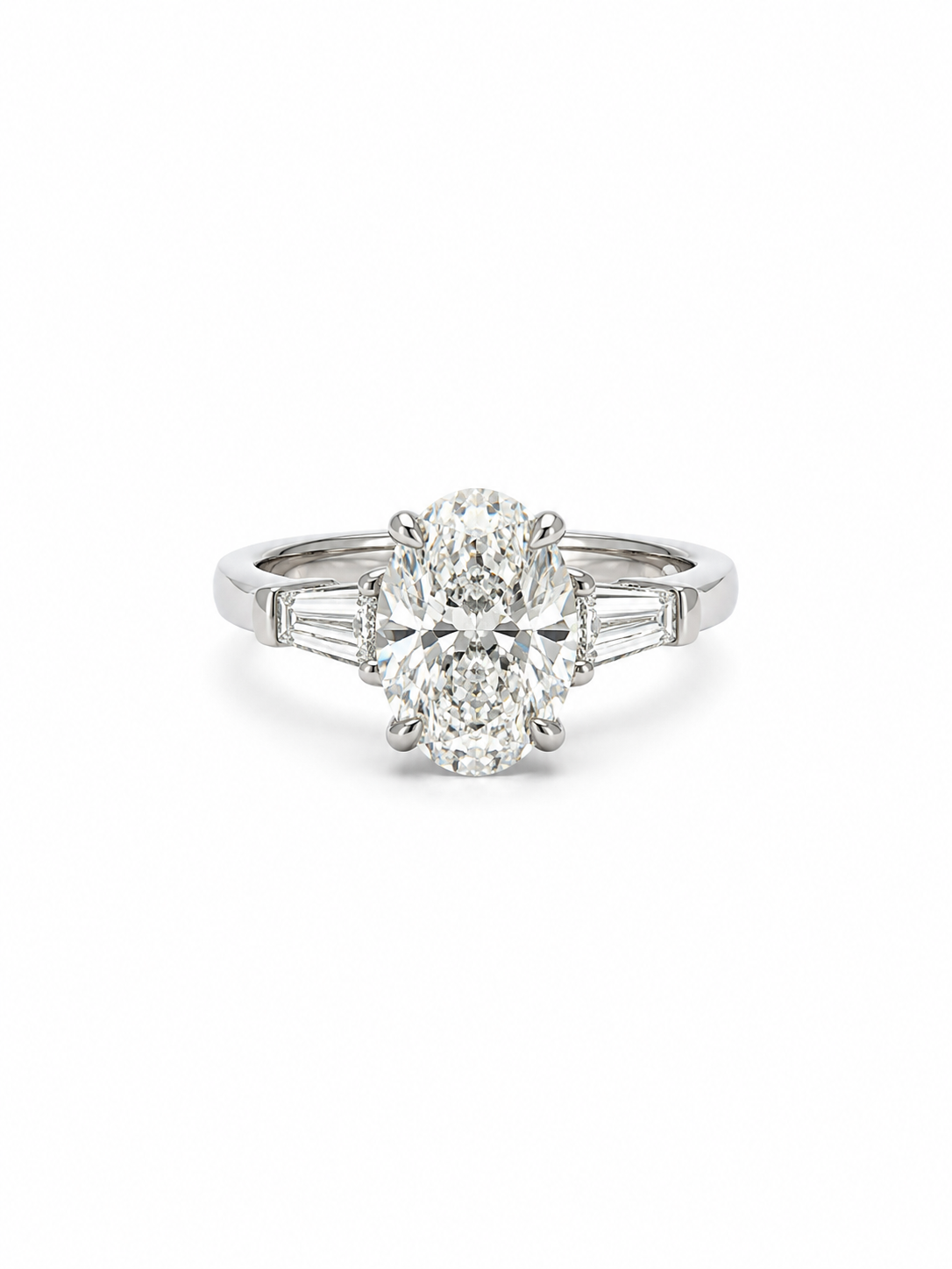 3.07 carats Lab Grown Diamond ENGR10036~ Mary