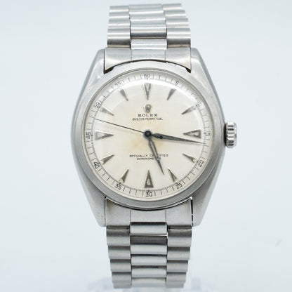 Rolex Ref: 6084 Honeycomb Waffle Dial 34mm