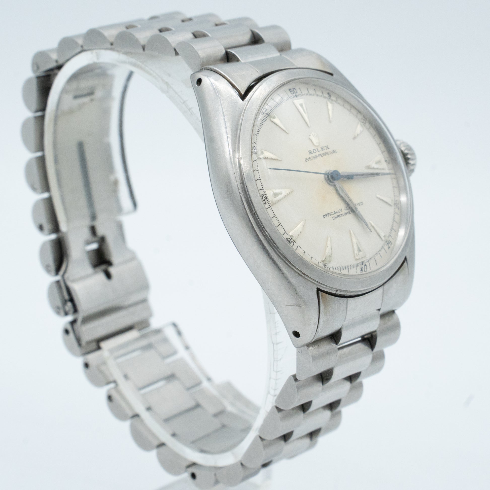 Rolex Ref: 6084 Honeycomb Waffle Dial 34mm