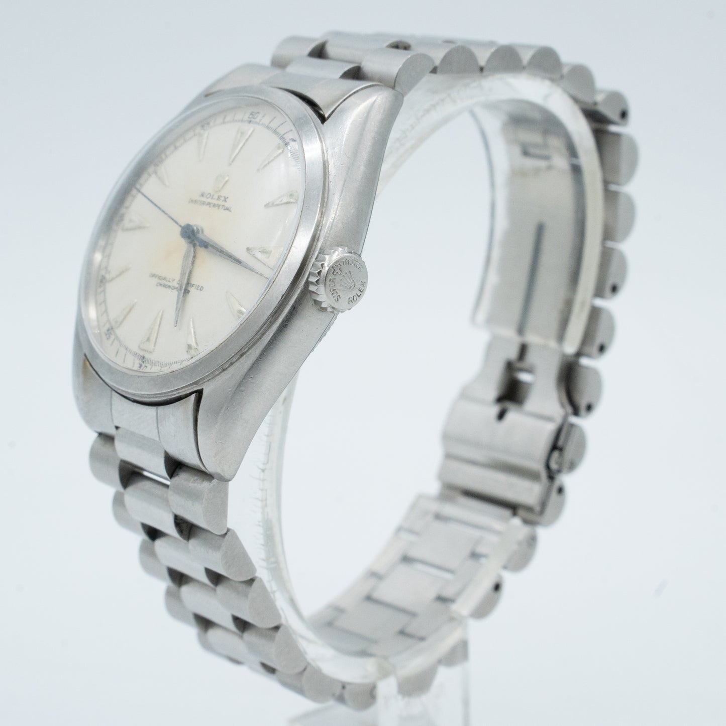 Rolex Ref: 6084 Honeycomb Waffle Dial 34mm